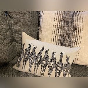 (2)Pier 1 accessory pillows/pair